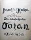 Klamoš, Vojan, Pamětní kniha, 1890–1945