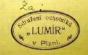 Plzeň, Lumír, sdružení ochotníků, spolkové razítko, patrně 1919