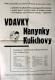 Chotěboř, Český nábytek, Vdavky Nanynky Kulichovy - plakát, 1960