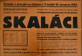 Libčany, Tyl, Skaláci - plakát, 1953
