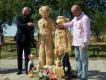 Mladějovice, Skupa, odhalení soch S H, 2013