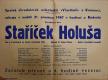 Kamenec, Vlastimil, Staříček Holuša - plakát, 1947