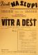 Praha-Nové Město, Vzděl. sbor vyšehradský, Divadlo Na Slupi, Vítr a déšť - plakát, 1948