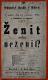 Holice, Klicpera, Ženit nebo neženit - plakát, 1875