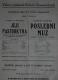 Kasejovice, Sokol, Její pastorkyňa – plakát, 1923