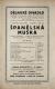 Praha-Nusle, Svítání, Španělská muška - plakát, 1923
