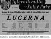 Kutná Hora, Tyl, Lucerna - plakát, 1950