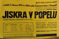 Litomyšl, Jednota divadelních ochotníků, Jiskra v popelu - plakát, 1949