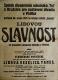 Polička, Ochotníci, Družstvo pro postavení divadla, Lidová slavnost - plakát, 1923