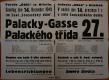 Hořice, Orel, Palackého třída 27 - plakát, 1941