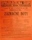 Divadlo Na Slupi, Zázračné boty - plakát, 1928
