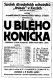Kozly, Jirásek, U bílého koníčka – plakát, 1926