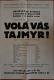 JIčín, Tyl, Volá vás Tajmyr! - plakát, 1950