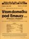 Praha-Nové Město, Divadlo Na Slupi, V tom domečku pod Emauzy - plakát, 1936