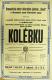 Kostelec nad Černými Lesy, Sokol, Kolébka - plakát, 1930