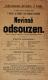 Luže, Jaroslav, Nevinně odsouzen - plakát, 1888