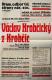 Chrudim, Národní socialisté, Václav Hrobčický z Hrobčic - plakát, 1934