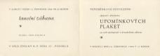Poniklá, Kolár, 100 let, pozvánka - Kobr - líc,  1964,