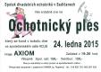 Sedlčany, Spolek divadelních ochotníků, Ochotnický ples - plakát, 2015