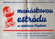 Ledeč nad Sázavou, ZŠ LD, Maňásková estráda - plakát, 1961