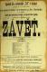 Kolín, Tyl, Závěť - plakát, 1889