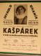 Praha-Braník, Divadlo Braník, Kašpárek si vzal na mušku princeznu Světlušku - plakát, 1930