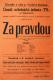 Vinařice, Tyl, Za pravdou - plakát, 1910