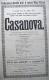 Kutná Hora, Ochotníci, Casanova, Lavrier, Kolár, 1875 - plakát