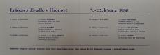 Hradec Králové, Krajské kulturní středisko, Impuls, Holice, Krajská přehlídka divadelních souborů, 1980