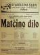 Divadlo Na Slupi, Matčino dílo - plakát, 1926