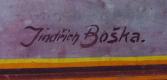 Boška, autograf na oponě, pro knihu upravil MT