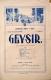 Osík, Ochotníci, Geysir - plakát, 1922