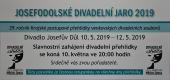 Josefův Důl, J. K. Tyl, Josefodolské divadelní jaro - pozvánka, 2019