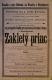 Pardubice, Perštýn, Zakletý princ - plakát, 1883