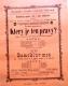 Dolní Stakory, ochotnický spolek Tyl, Který je ten pravý (dle J. Štolby Věnceslav Cidlinský) / Damoklův meč (G. Putlitz) - plakát, 1893