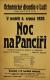 Luže, Jaroslav, Noc na Pancíři - plakát, 1929