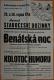 Vysoké Veselí, OB, Staročeské dožínky - plakát, 1959