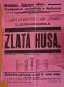 Hořice, Národní socialisté, Zlatá husa - plakát, 1923