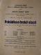 Polička, Obecná a měšžanská škola dívčí, Pohádka o české vlasti - plakát, 1918