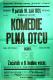 Třebíč, Vrchlický, Komedie plná otců - plakát, 1931