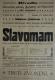 Praha-Vršovice, Bozděch, Slavomam - plakát, 1901