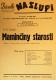 Praha-Nové Město, Vzděl. sbor vyšehradský, Divadlo Na Slupi, Maminčiny starosti - plakát, 1949