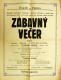 Kolín, Katolická mládež, Prstýnek zlacený  - Tatínkův svátek -  plakát, 1921