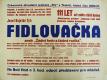 Třebíč, Tyl, Fidlovačka - plakát, 1945