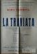 Pardubice, Lidová opera, La Traviata - plakát, 1955