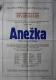 Polička, Spolek divadelních ochotníků, Anežka - plakát, 1955