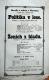 Chrudim, Divadelní ochotníci, Politika v lese - Ženich z hladu - plakát, 1862