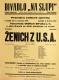 Praha-Vyšehrad, Lidumil, Ženich z U.S.A., v Divadle Na Slupi - plakát, 1931