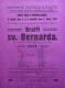 Polička, Ochotníci, Bratři sv. Bernarda - plakát, 1921