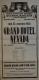 Žďár nad Sázavou, Sázavan-Havlíček, Grand hotel Nevada - plakát, 1938
